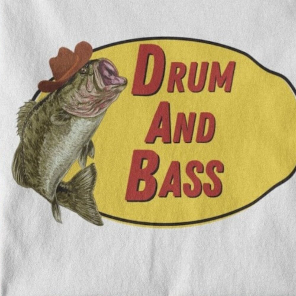 Drum and Bass Shirt, Graphics Unisex Tee - Picture 2 of 4